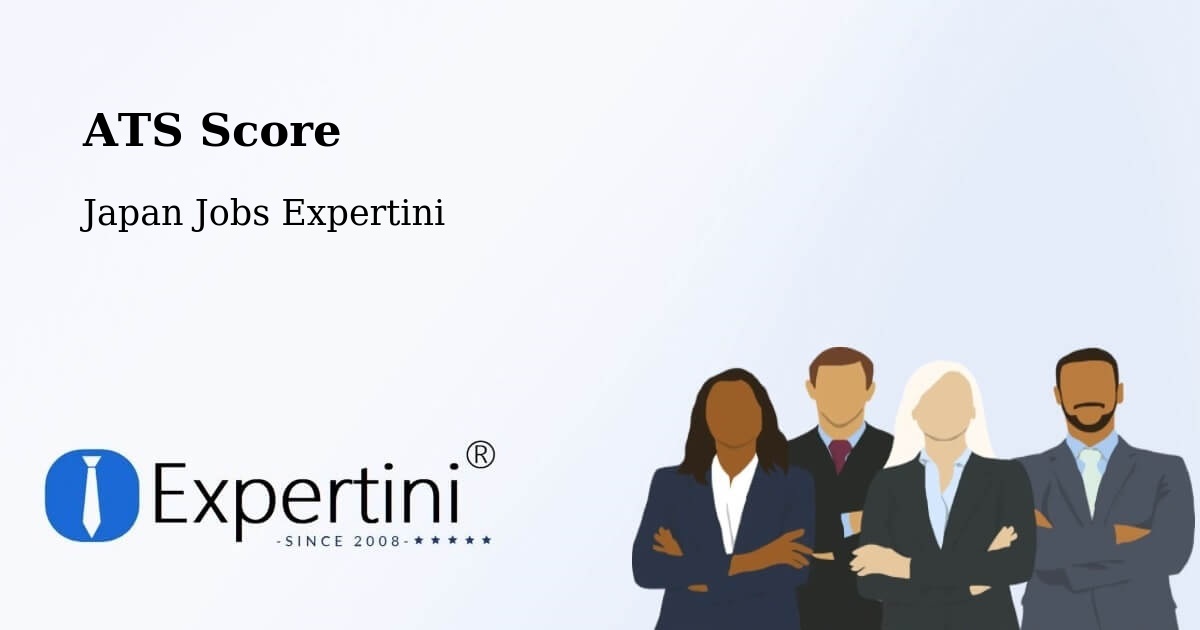 Resume ATS Score & Job Description Match Tool – Nanto Shi - Japan Jobs Expertini