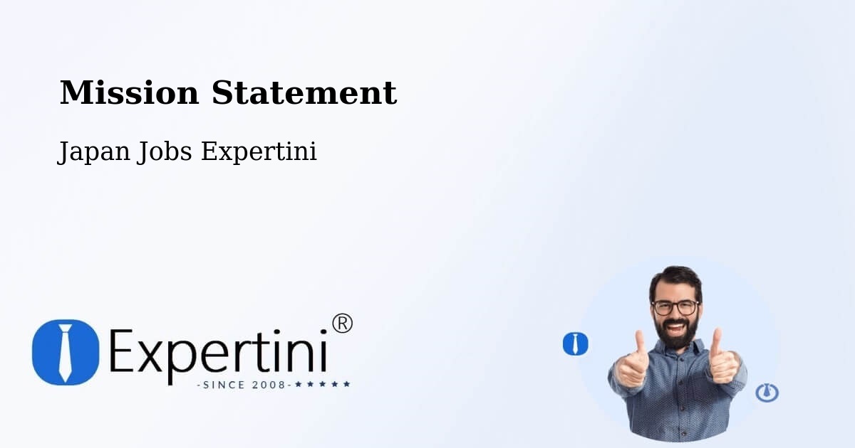 Corporate Mission – Nanto Shi - Japan Jobs Expertini