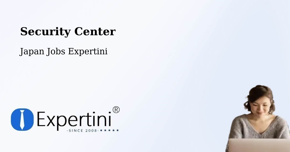 Security & Compliance – Nanto Shi - Japan Jobs Expertini