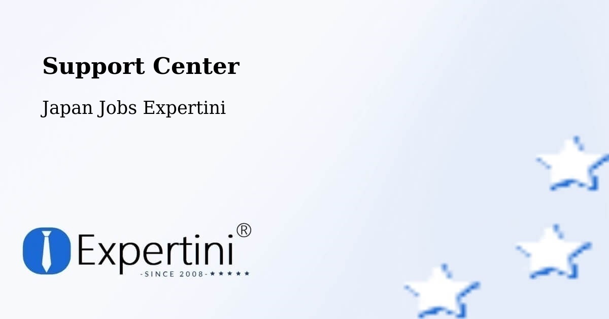 Support Services – Nanto Shi - Japan Jobs Expertini